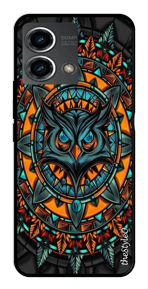 Gamer Pattern Metal Mobile Case for Moto G Stylus (Design No -41)