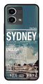 Sydney Metal Mobile Case for Moto G Stylus (Design No -69)