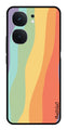 Muted Rainbow Metal Mobile Case for iQOO Neo 9 Pro 5G (Design No -02)