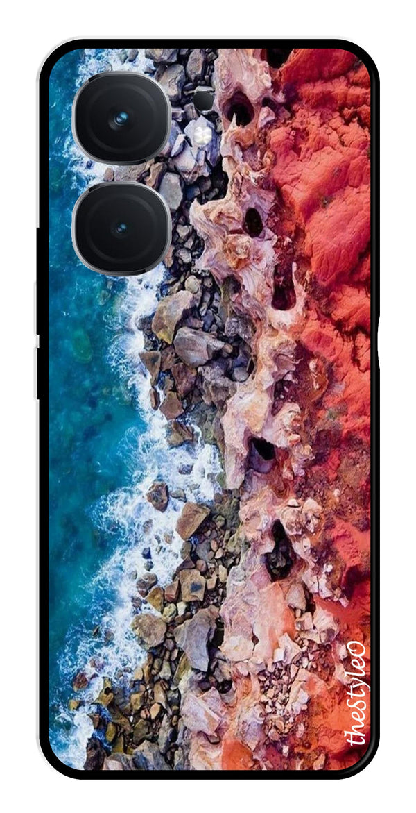 MultiColor Pattern Metal Mobile Case for iQOO Neo 9 Pro 5G (Design No -17)
