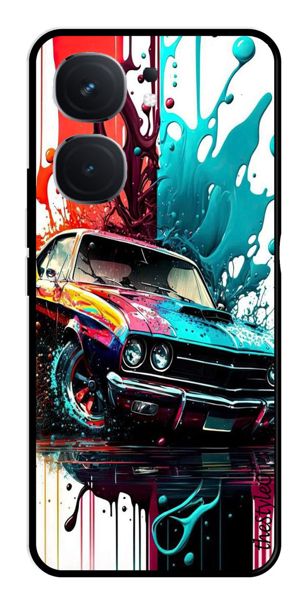 Marble Design Metal Mobile Case for iQOO Neo 9 Pro 5G (Design No -28)