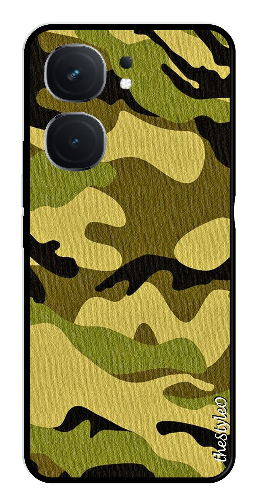 Blue Marble Metal Mobile Case for iQOO Neo 9 Pro 5G (Design No -34)