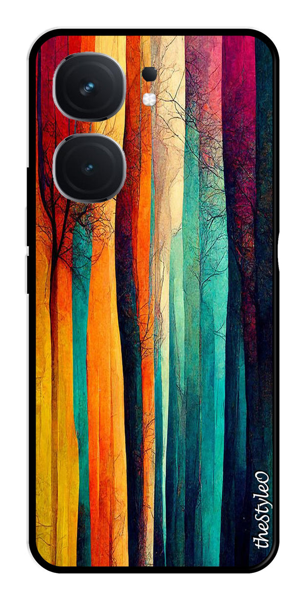 Marble Design Metal Mobile Case for iQOO Neo 9 Pro 5G (Design No -46)