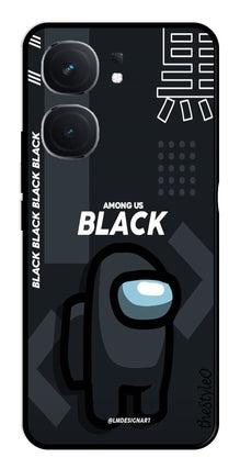 Among us Black Metal Mobile Case for iQOO Neo 9 Pro 5G