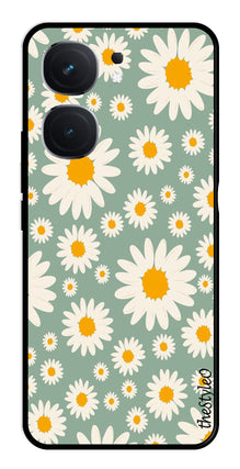Floral Design Metal Mobile Case for iQOO Neo 9 Pro 5G