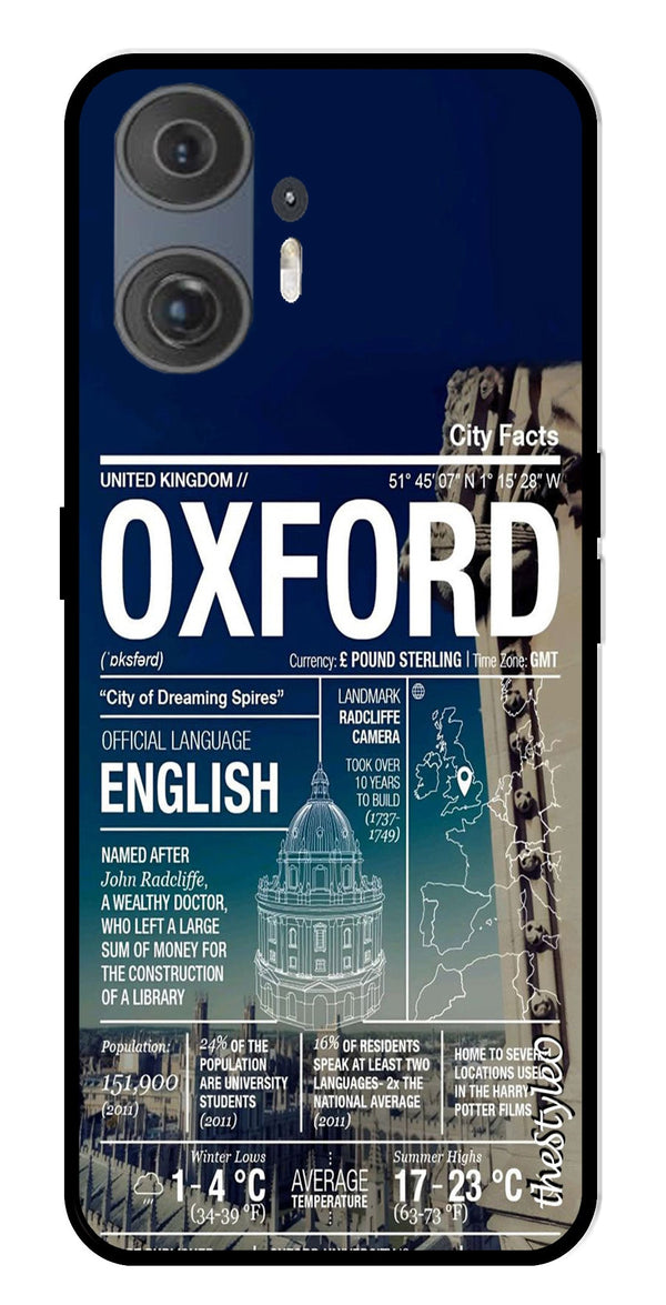 Oxford Metal Mobile Case for Nothing Phone 2 (Design No -70)