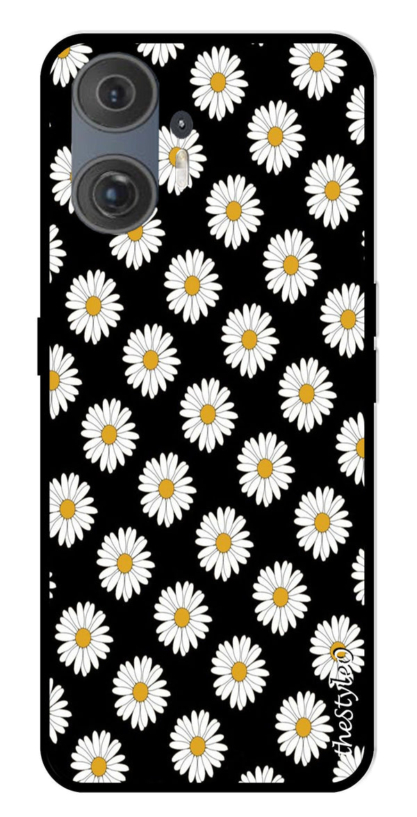 Daisy Flower Metal Mobile Case for Nothing Phone 2 (Design No -75)