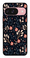 Floral Pattern Metal Mobile Case for Google Pixal 9 (Design No -10)