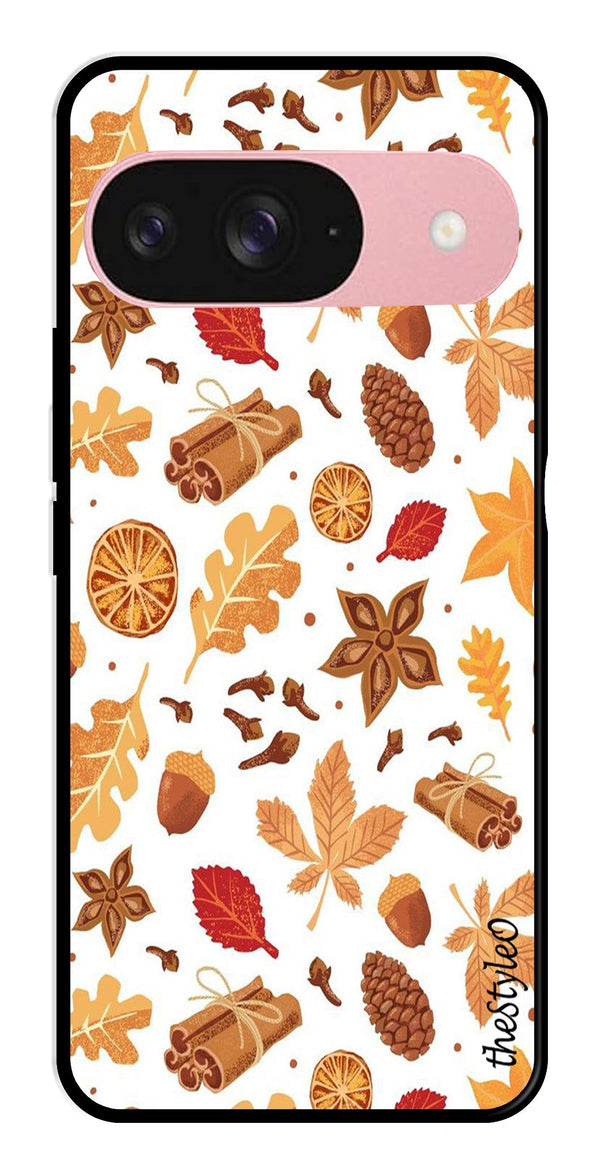 Sea Shore Metal Mobile Case for Google Pixal 9 (Design No -18)