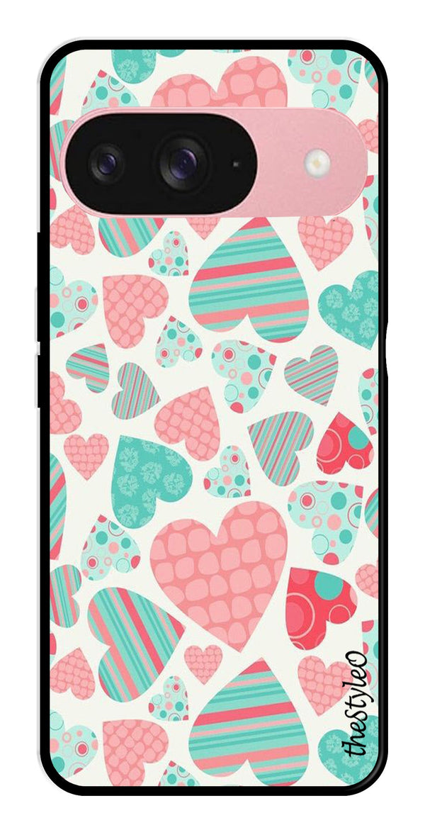 Car Lover Metal Mobile Case for Google Pixal 9 (Design No -21)