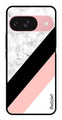 Pink Pattern Metal Mobile Case for Google Pixal 9 (Design No -23)