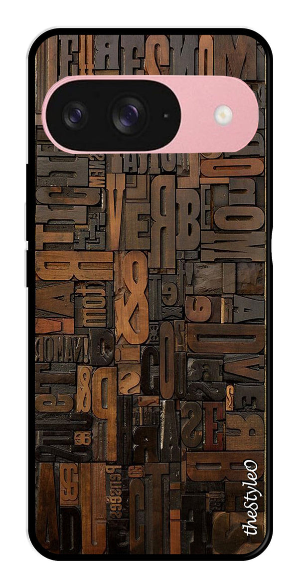 Muted Rainbow Metal Mobile Case for Google Pixal 9 (Design No -31)