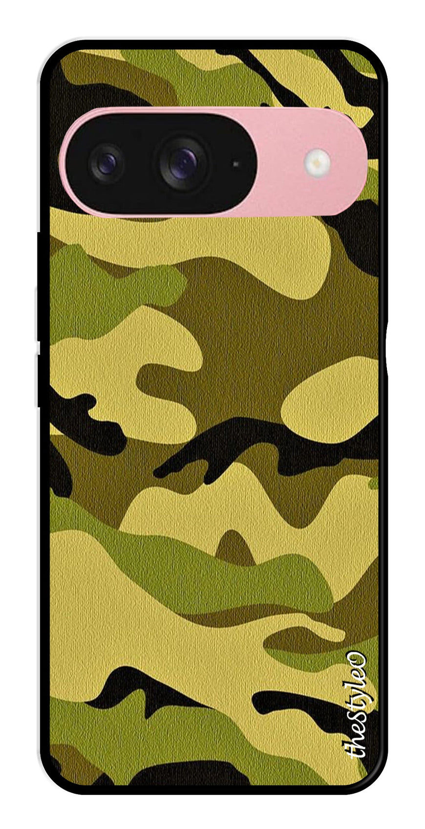 Blue Marble Metal Mobile Case for Google Pixal 9 (Design No -34)