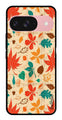 Autumn leaves Metal Mobile Case for Google Pixal 9 (Design No -55)