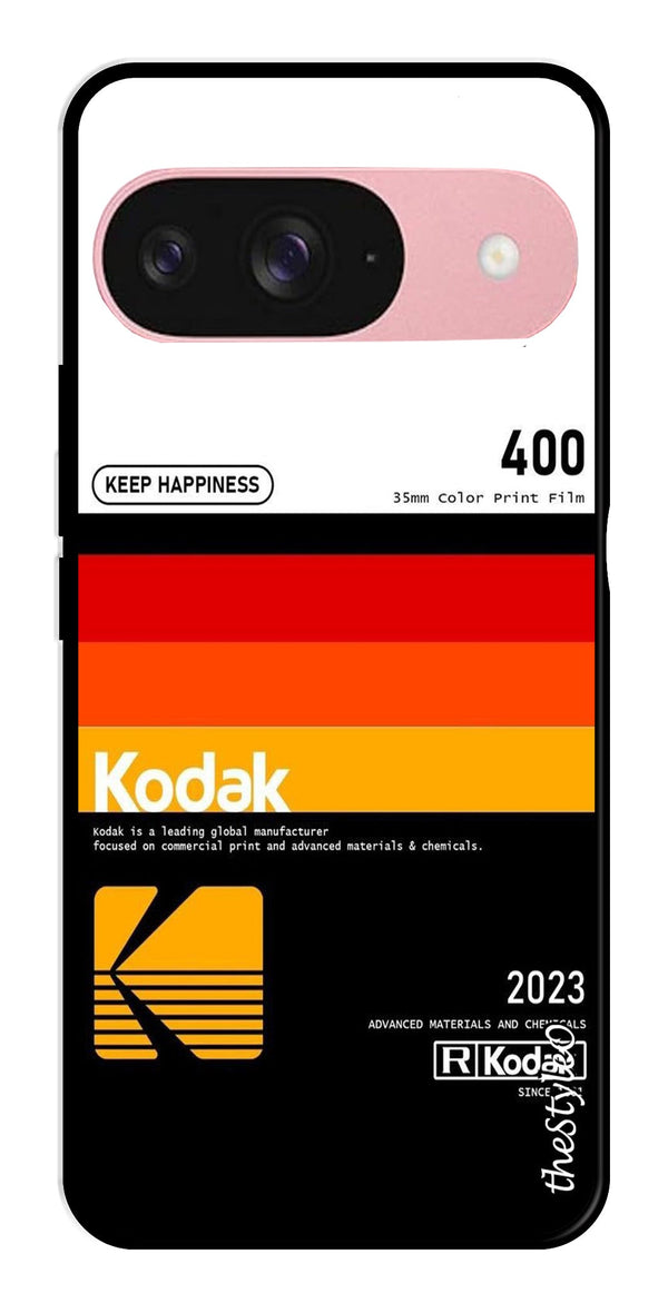 Kodak Design Metal Mobile Case for Google Pixal 9 (Design No -65)