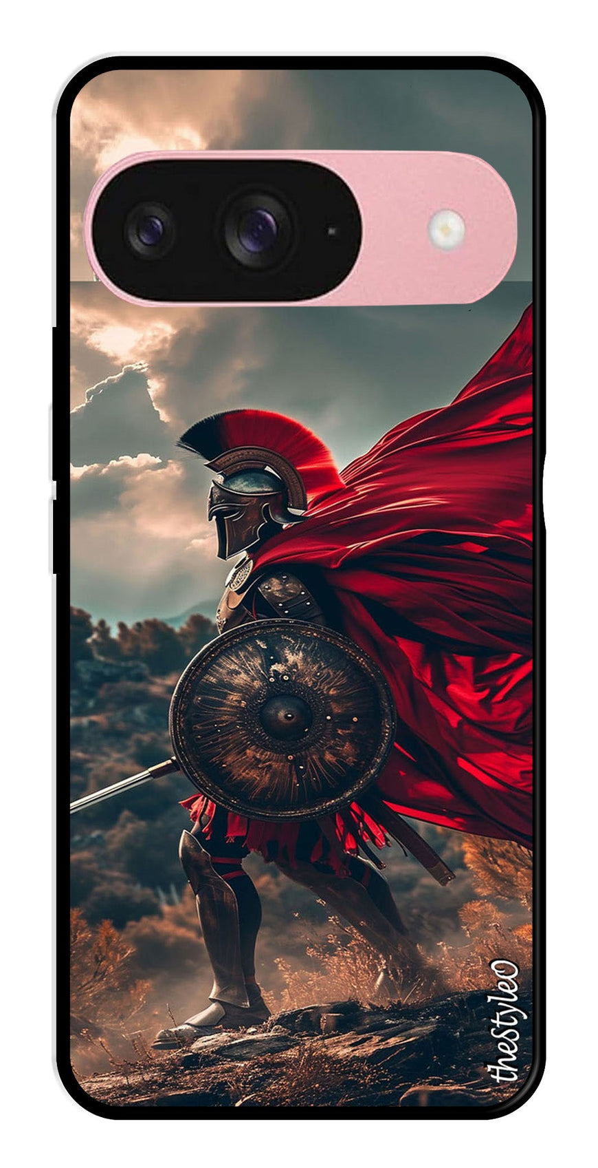 Spartan Fighter Metal Mobile Case for Google Pixal 9 (Design No -89)