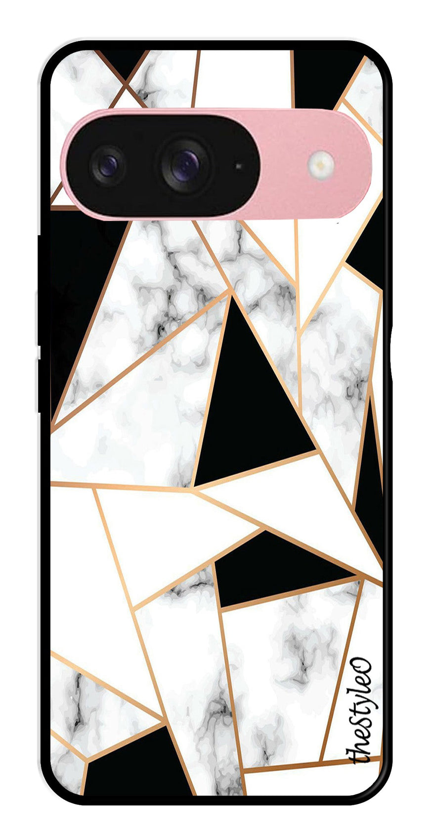 Marble Design2 Metal Mobile Case for Google Pixel 9 Pro (Design No -08)