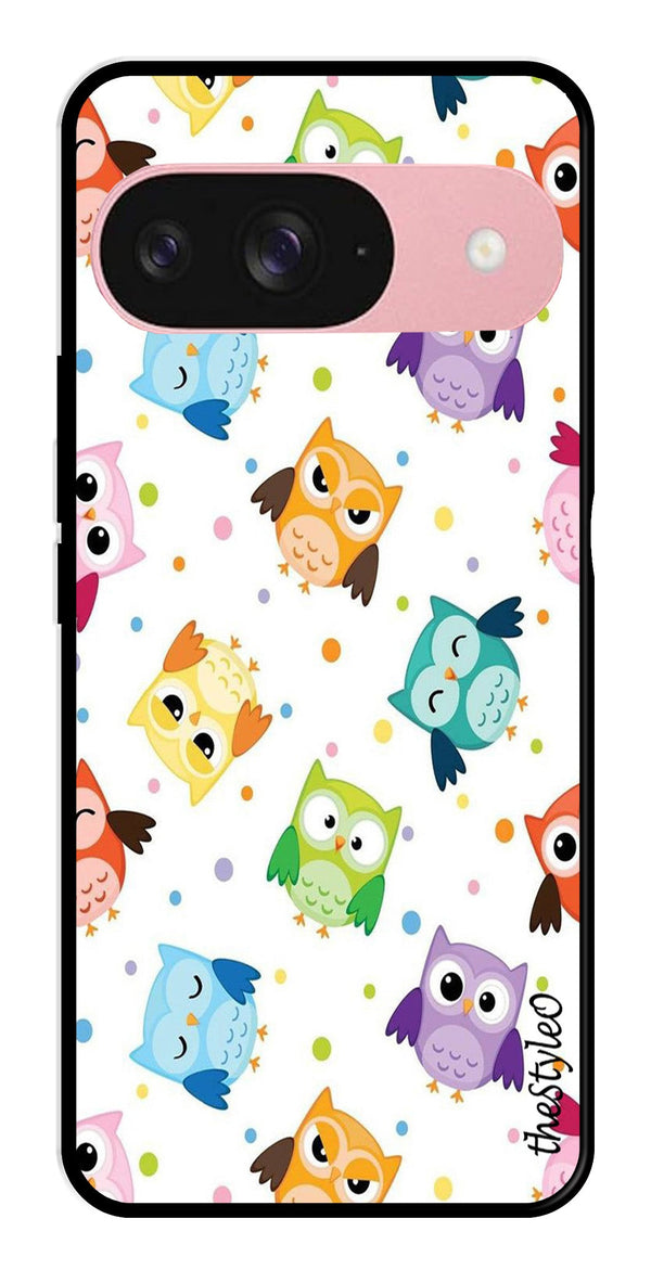 Autumn Leaf Metal Mobile Case for Google Pixel 9 Pro (Design No -19)