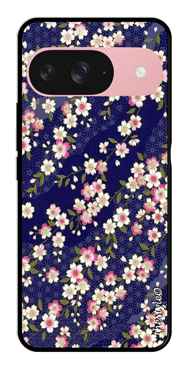 Marble Design Metal Mobile Case for Google Pixel 9 Pro (Design No -24)