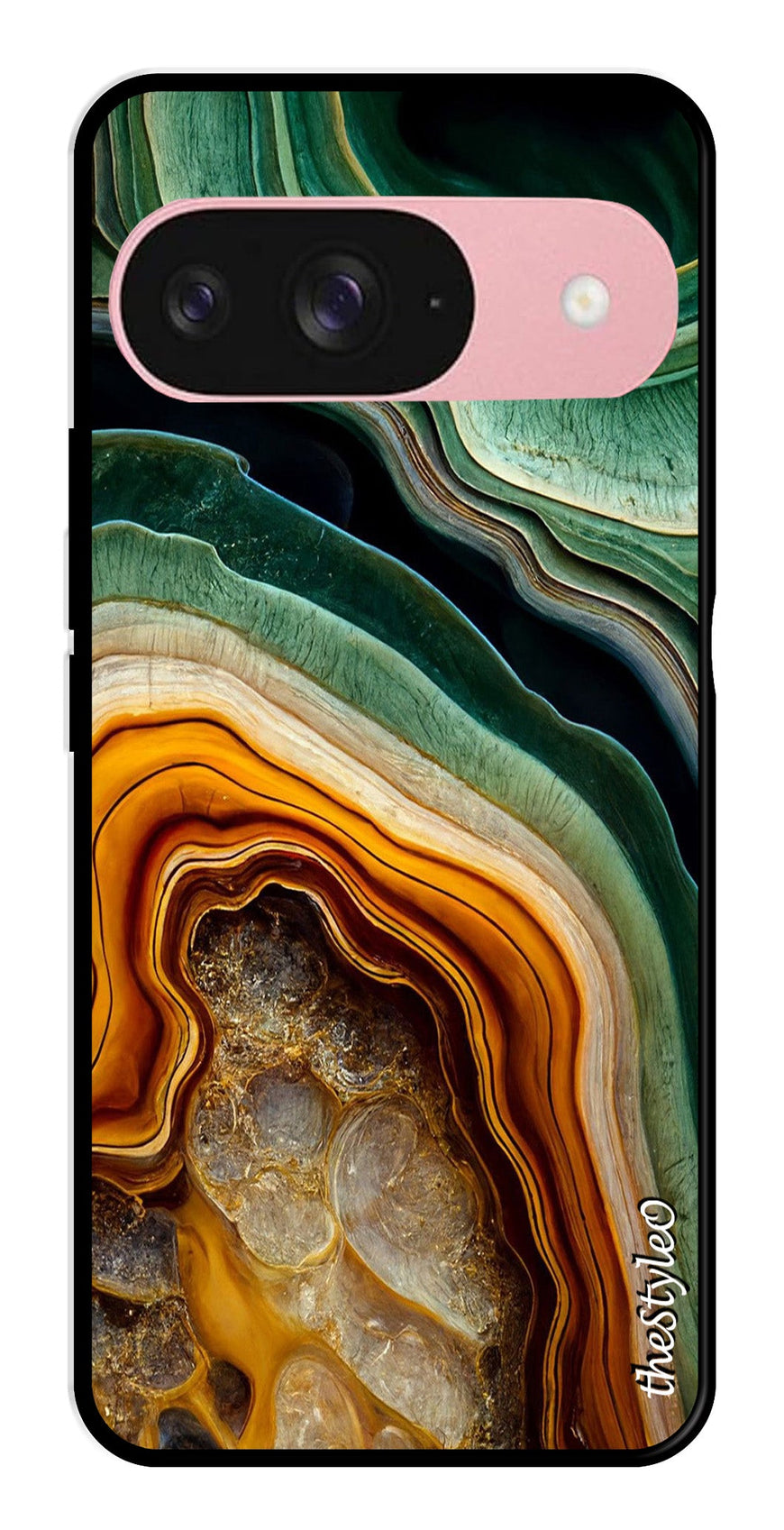 Be Happy Metal Mobile Case for Google Pixel 9 Pro (Design No -27)