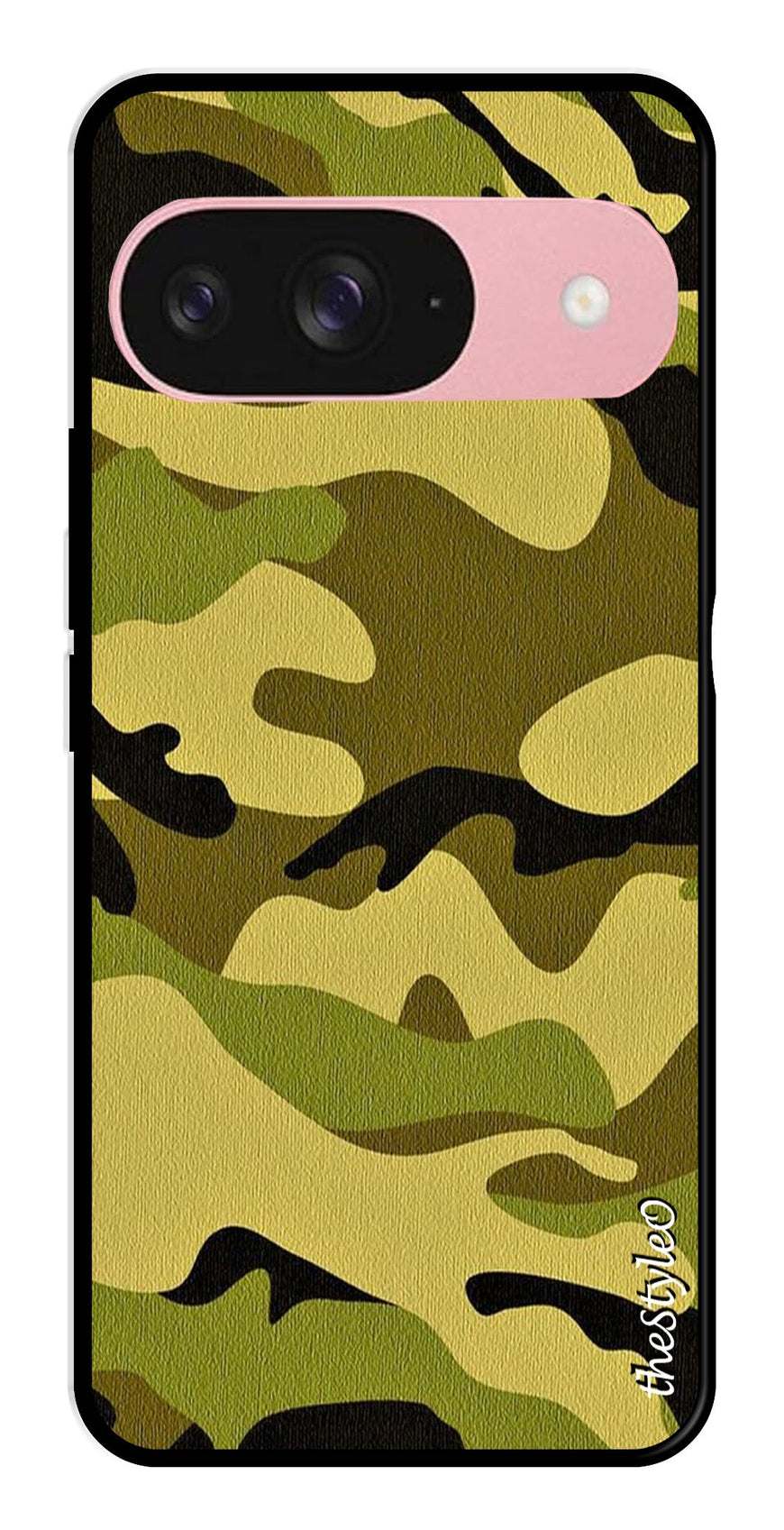 Blue Marble Metal Mobile Case for Google Pixel 9 Pro (Design No -34)