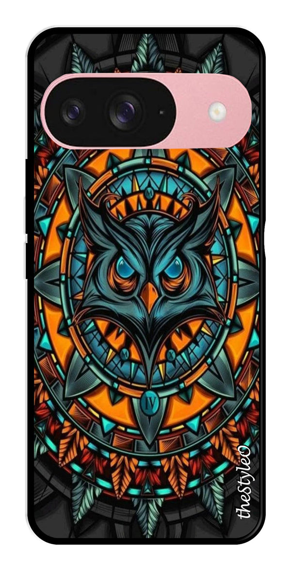 Gamer Pattern Metal Mobile Case for Google Pixel 9 Pro (Design No -41)