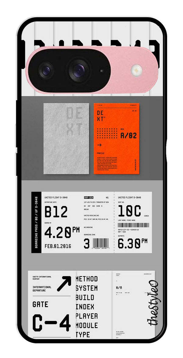 Monorama Metal Mobile Case for Google Pixel 9 Pro (Design No -80)