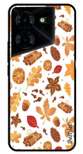Sea Shore Metal Mobile Case for Pova 5  (Design No -18)