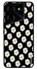 Daisy Flower Metal Mobile Case for Pova 5  (Design No -75)
