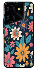 Colorful Abstract Metal Mobile Case for Pova 5  (Design No -76)