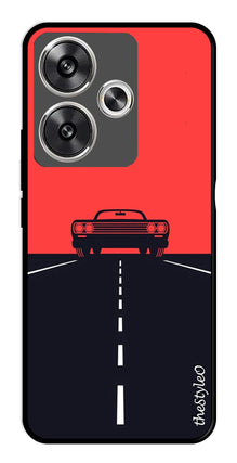 Owls Pattern Metal Mobile Case for Poco F6 5G