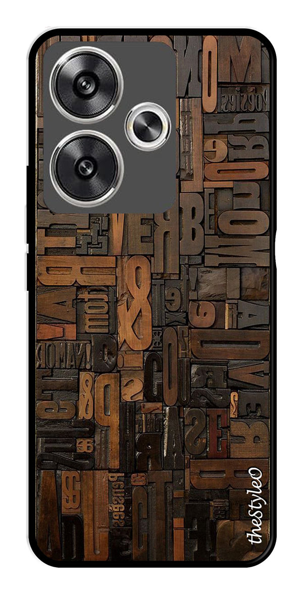 Muted Rainbow Metal Mobile Case for Poco F6 5G (Design No -31)