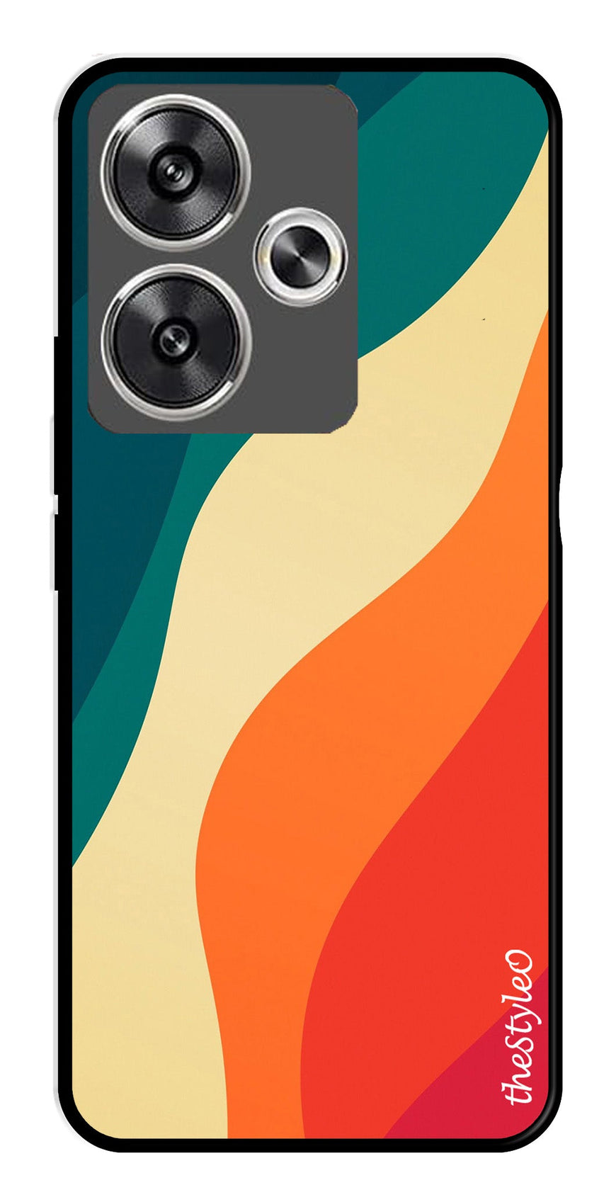 Be Original Metal Mobile Case for Poco F6 5G (Design No -38)