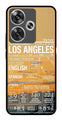 Los Angeles Metal Mobile Case for Poco F6 5G (Design No -68)