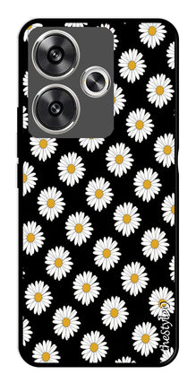 Daisy Flower Metal Mobile Case for Poco F6 5G