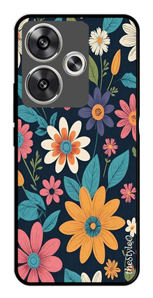Colorful Abstract Metal Mobile Case for Poco F6 5G