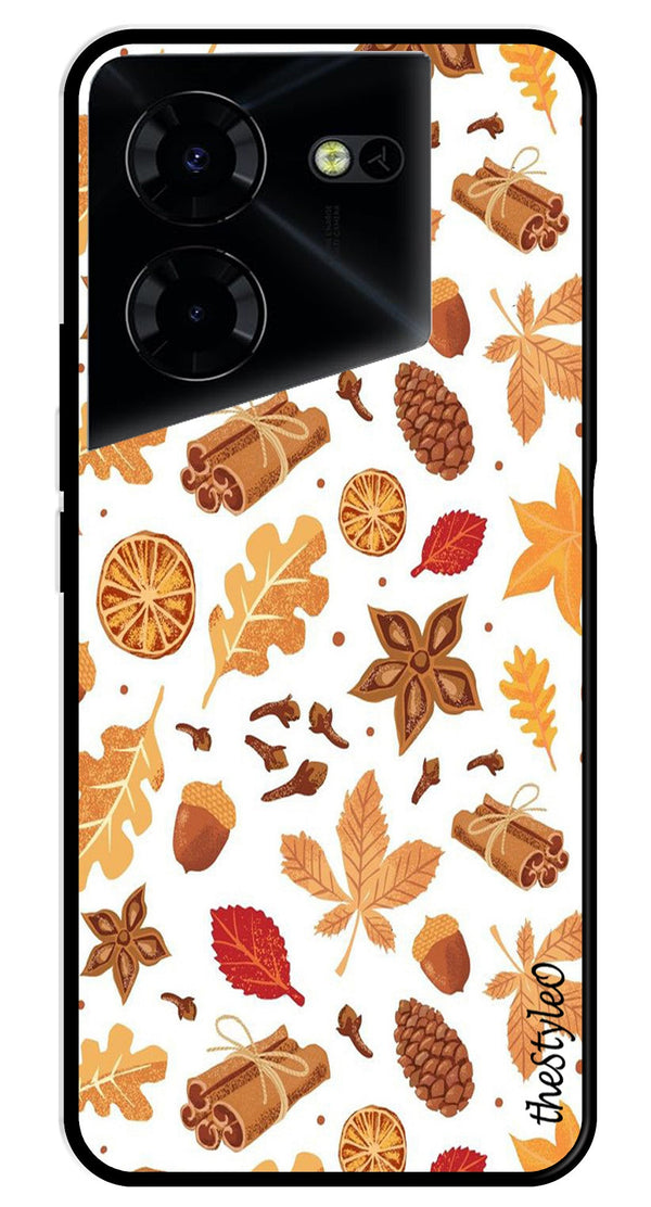 Sea Shore Metal Mobile Case for Tecno Pova 5 Pro (Design No -18)