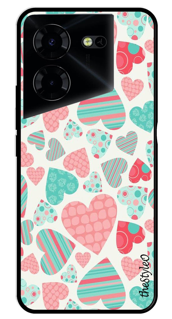Car Lover Metal Mobile Case for Tecno Pova 5 Pro (Design No -21)