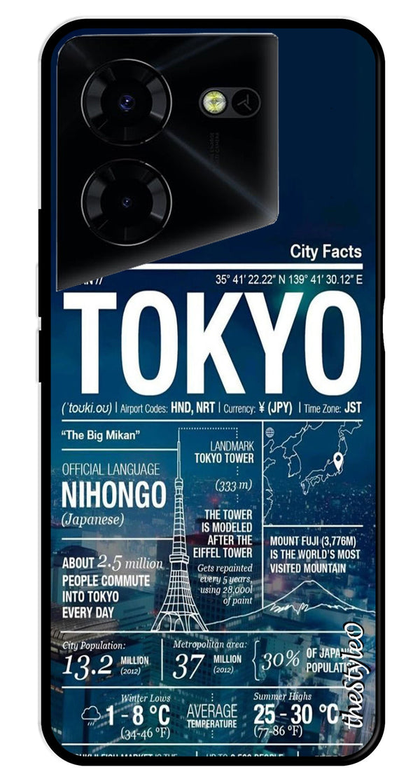 Tokyo Metal Mobile Case for Tecno Pova 5 Pro (Design No -93)