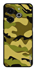 Blue Marble Metal Mobile Case for Tecno Pova 6 (Design No -34)