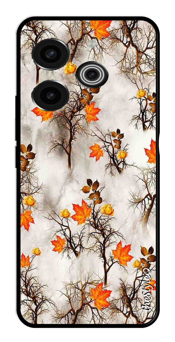 Map Design Metal Mobile Case for Tecno Pova 6 (Design No -54)