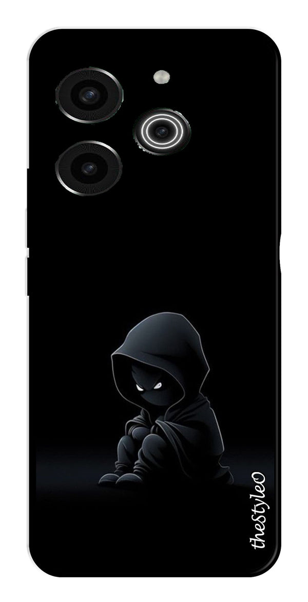 Kid Cartoon Metal Mobile Case for Tecno Pova 6 (Design No -60)