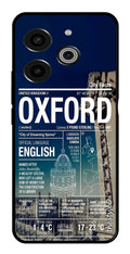 Oxford Metal Mobile Case for Tecno Pova 6 (Design No -70)
