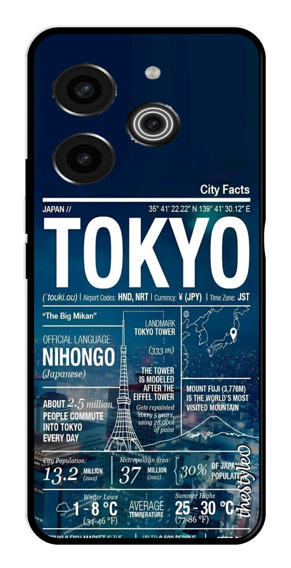 Tokyo Metal Mobile Case for Tecno Pova 6 (Design No -93)