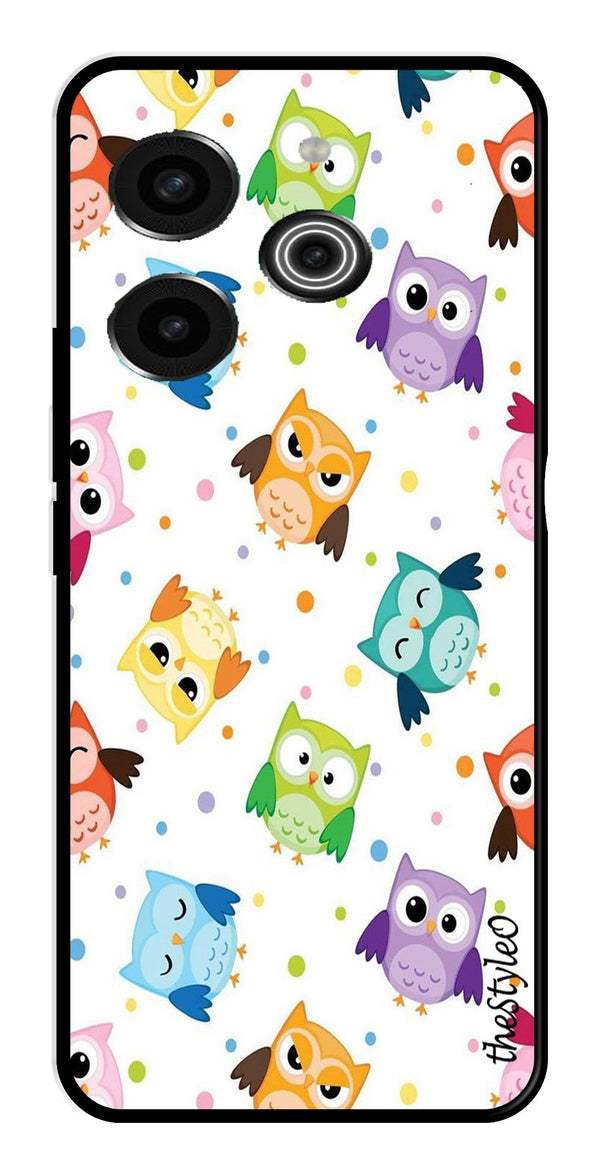 Autumn Leaf Metal Mobile Case for Tecno Pova 6 Pro (Design No -19)