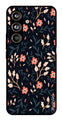 Floral Pattern Metal Mobile Case for Samsung Galaxy S24 FE (Design No -10)