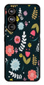 Floral Pattern2 Metal Mobile Case for Samsung Galaxy S24 FE (Design No -12)