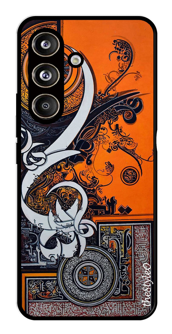 Oum Design Metal Mobile Case for Samsung Galaxy S24 FE (Design No -15)