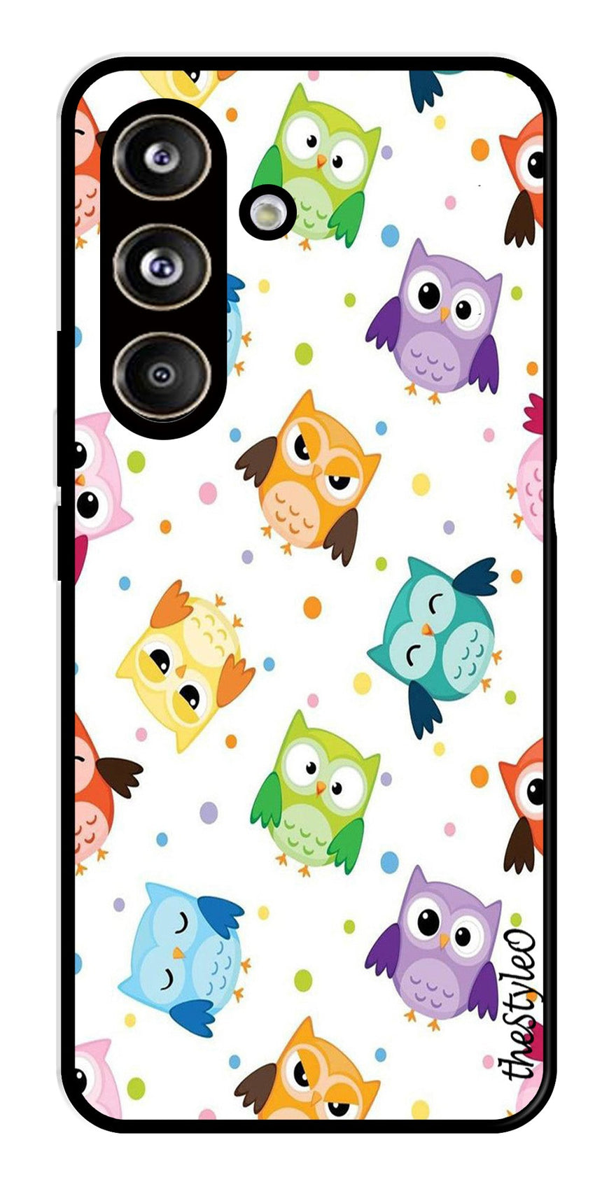 Autumn Leaf Metal Mobile Case for Samsung Galaxy S24 FE (Design No -19)