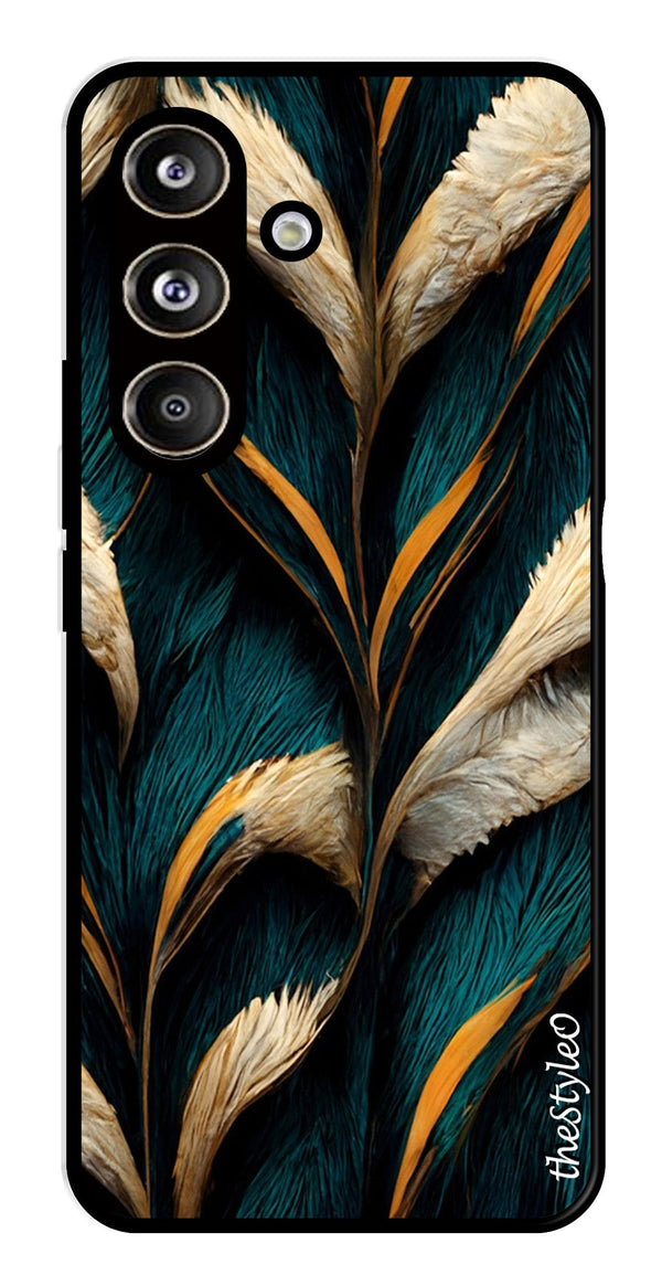 Vintage Car Metal Mobile Case for Samsung Galaxy S24 FE (Design No -29)